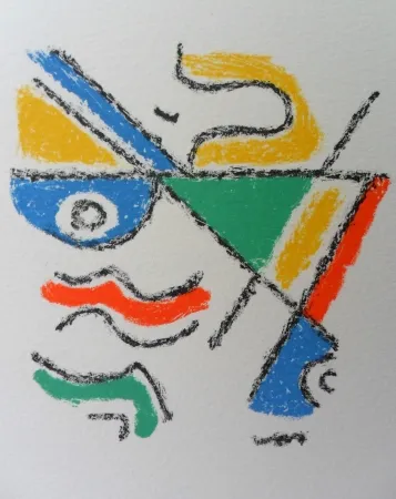 Lithografie Bille - M 122