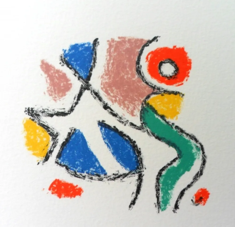 Lithografie Bille - M 126