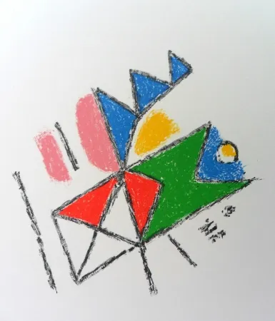 Lithografie Bille - M 134