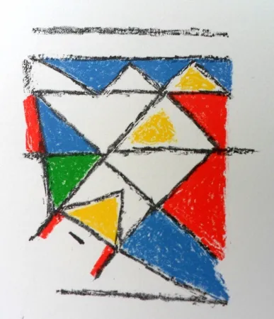 Lithografie Bille - M 135