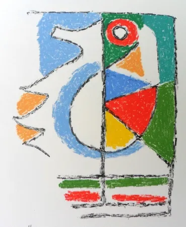 Lithografie Bille - M 136