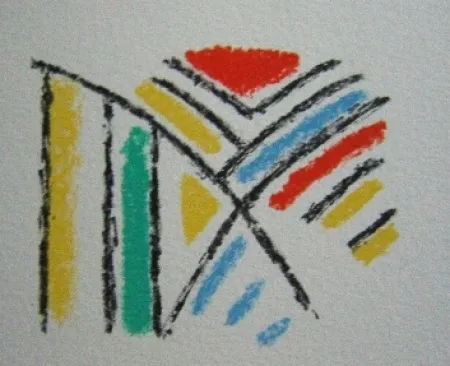 Lithografie Bille - M 92