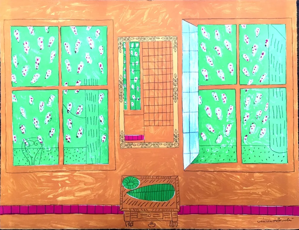 Lithografie Bioulès - Eté