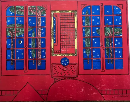 Lithografie Bioulès - Hiver