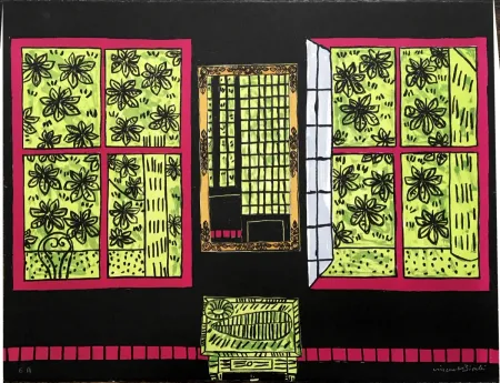 Lithografie Bioulès - Printemps