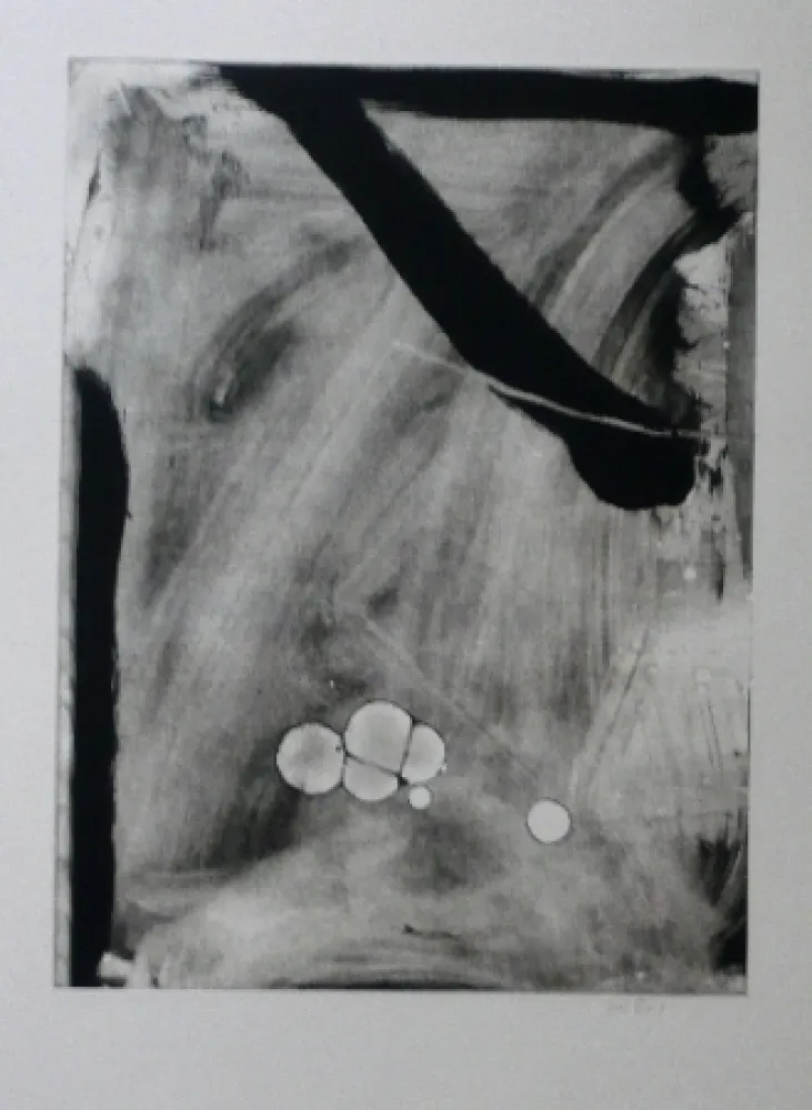 Ets En Aquatint Bird - Abstract 10