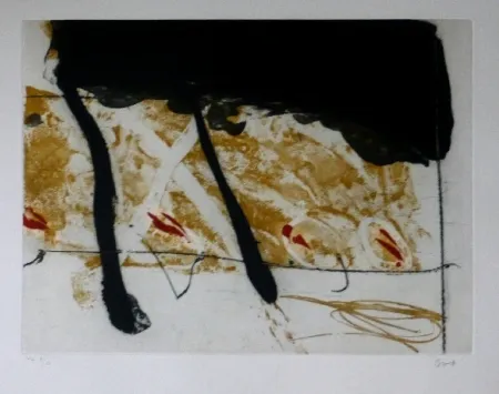 Ets En Aquatint Bird - Abstract 8