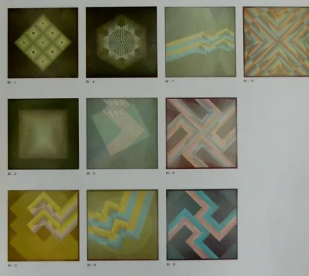 Lithografie Bird - Cinetic serie