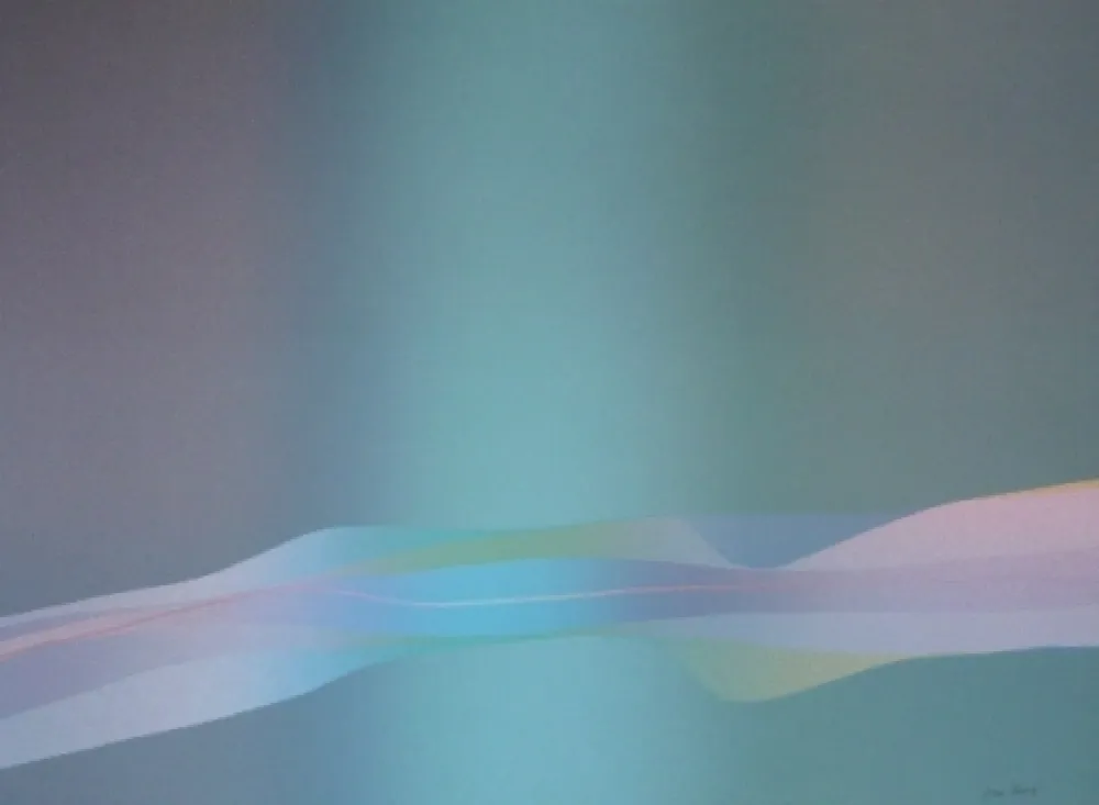 Lithografie Bird - Spectre lumière 1