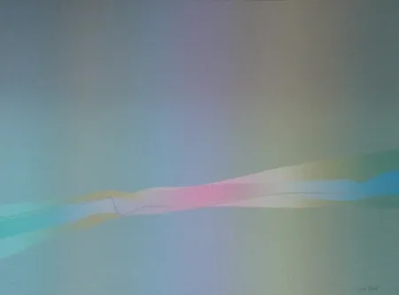 Lithografie Bird - Spectre lumière 2