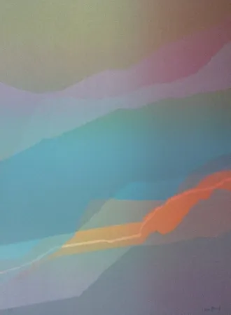 Lithografie Bird - Spectre lumière 3