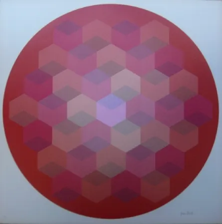 Lithografie Bird - Tribute to Vasarely 8