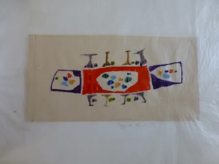 Geen Techniek Bissier - Projet de tapisserie 