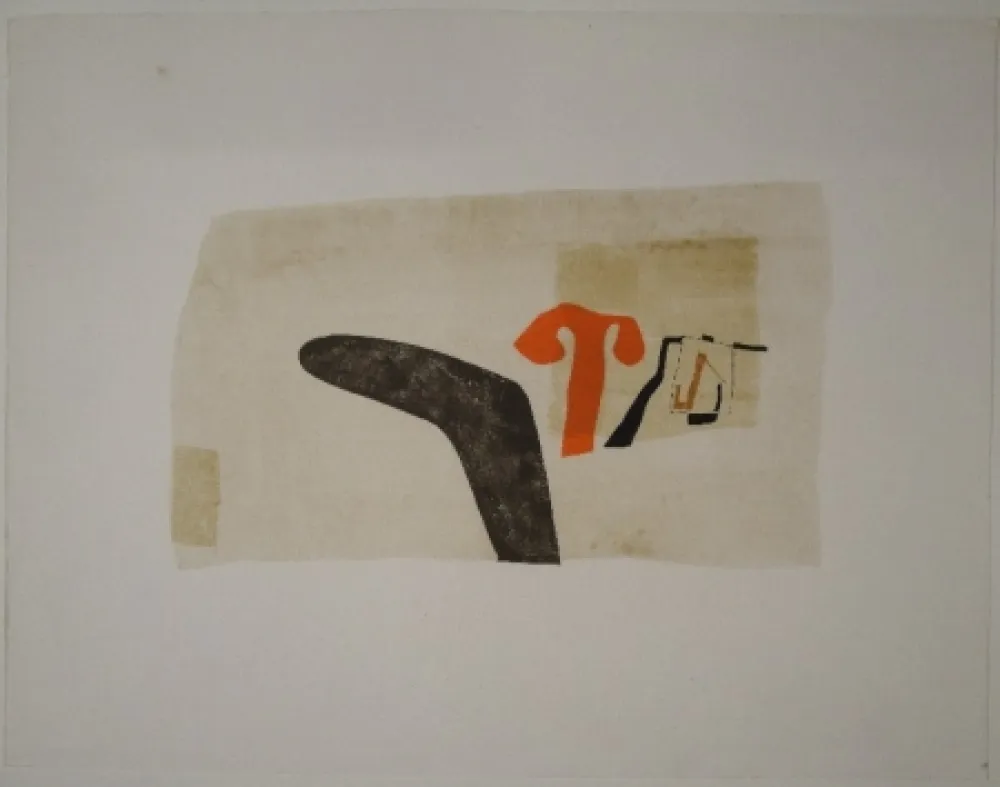 Lithografie Bissier - Untitled (Composition)