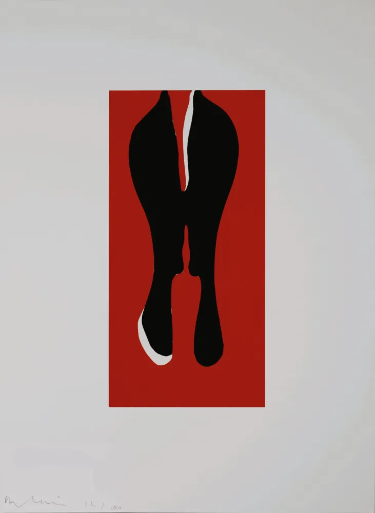 Lithografie Blais - Composition, 1995 - Hand-signed!