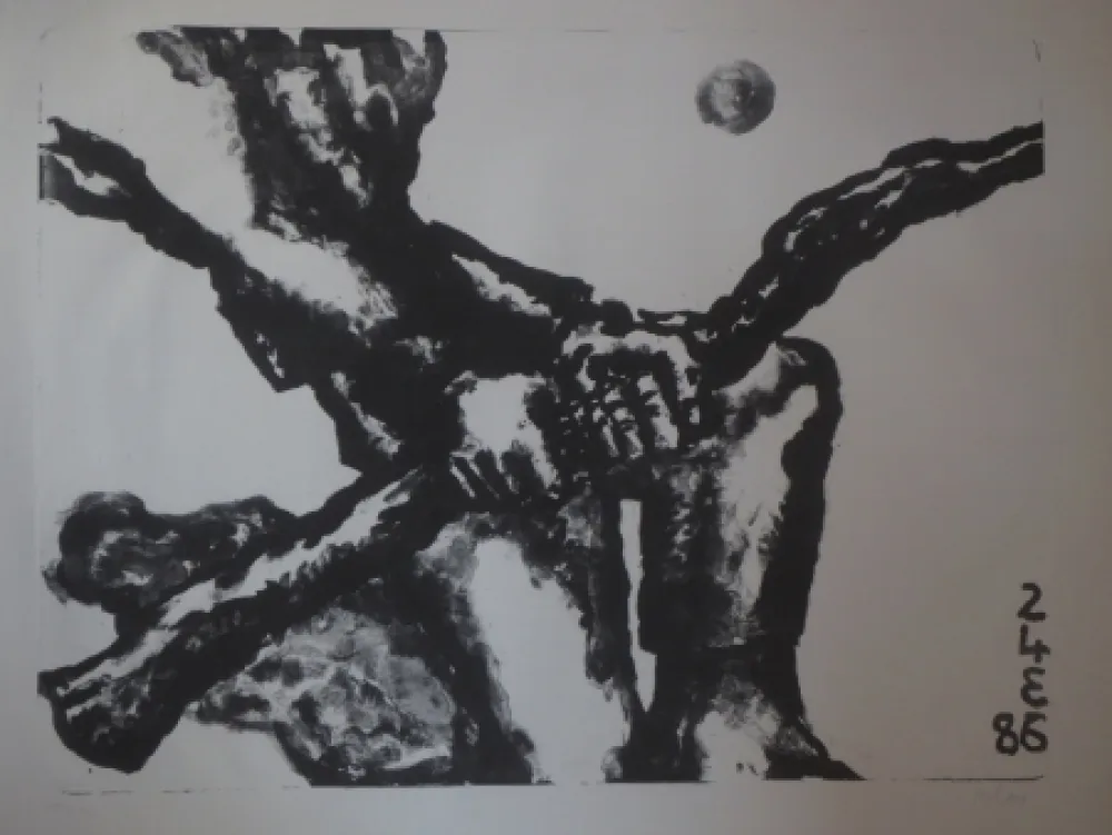 Lithografie Blais - Sans titre