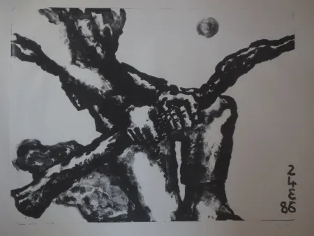 Lithografie Blais - Sans titre