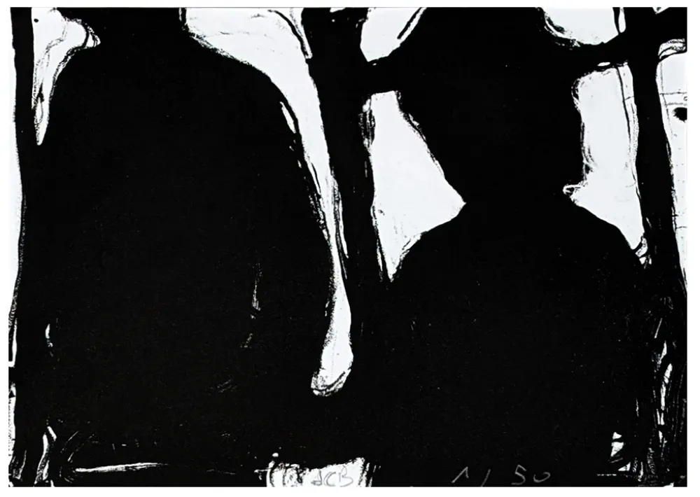 Lithografie Blais - Sombre