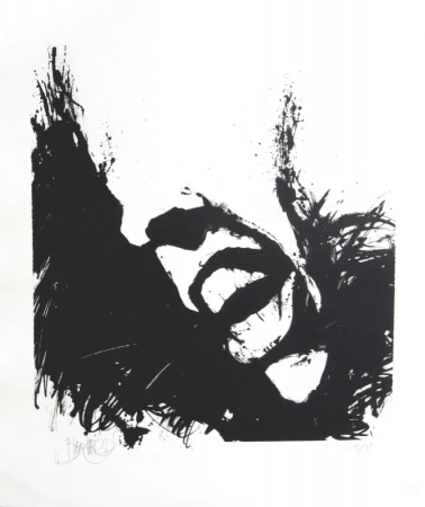 Lithografie Blanchard - Hommage à Brel