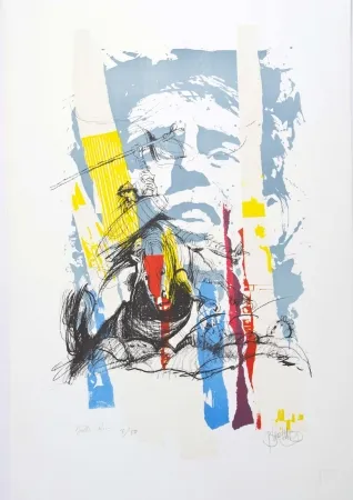 Lithografie Blanchard - Sous le soleil de J. Brel