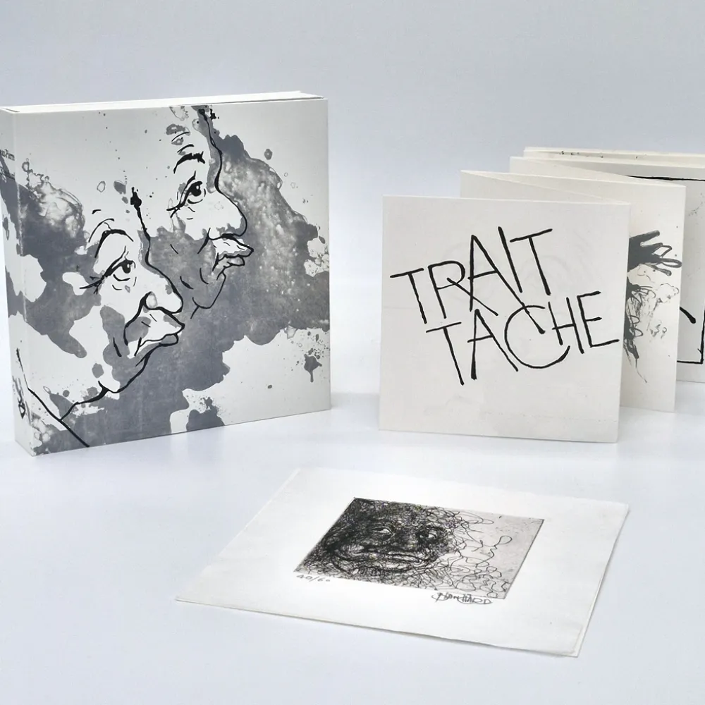 Geïllustreerd Boek Blanchard - TRAIT TACHE / Coffret + Gravure