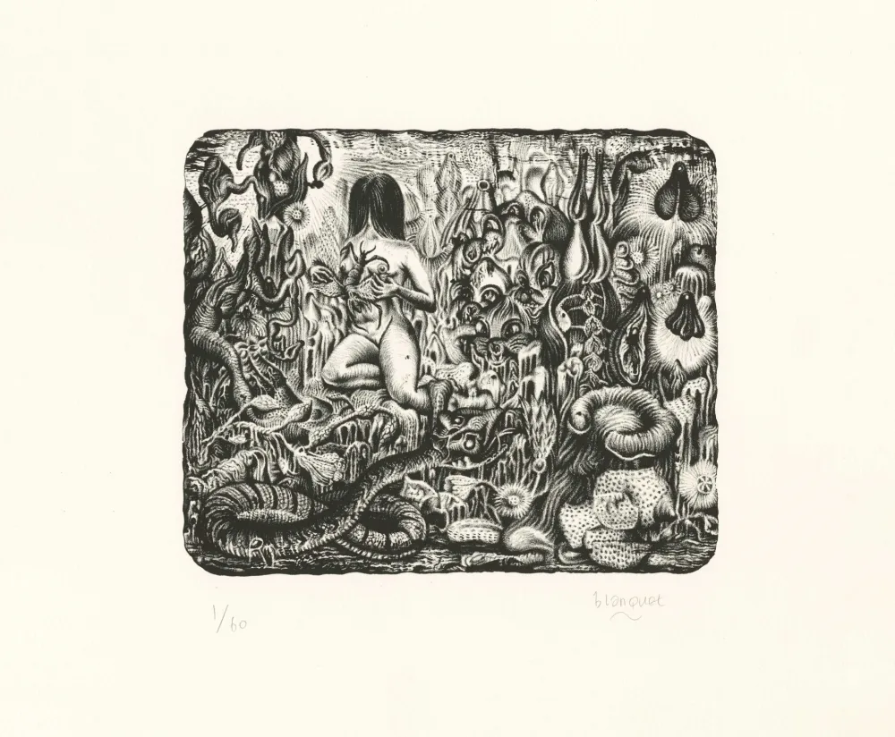 Lithografie Blanquet - Majesté Furtive