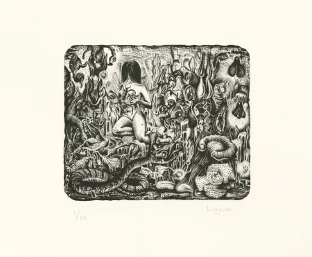 Lithografie Blanquet - Majesté Furtive