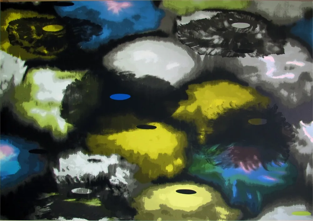 Zeefdruk Bleckner - Dream and Do I