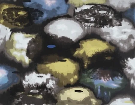 Zeefdruk Bleckner - Dream and Do I