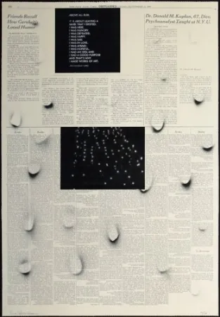 Lithografie Bleckner - September 23rd bis (variant 3)