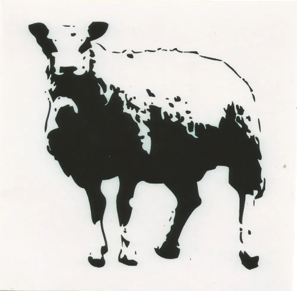 Zeefdruk Blek Le Rat - Sheep (baah)
