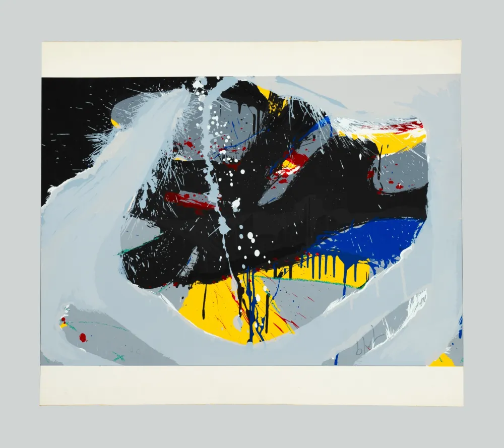 Zeefdruk Bluhm - Composition