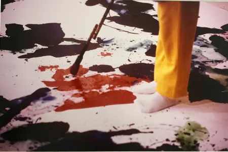 Fotografie Blum - Sam Francis painting