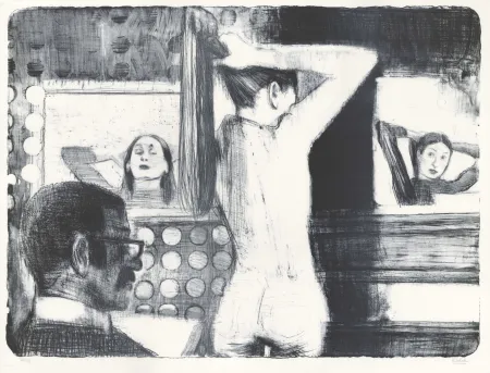 Lithografie Blutch - Roach