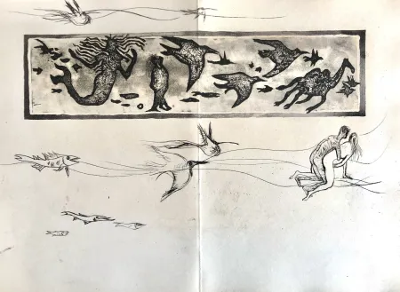 Ets En Aquatint Bo - Le Meneur d'ombres