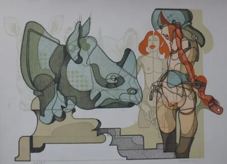 Lithografie Bodini - Senza titolo