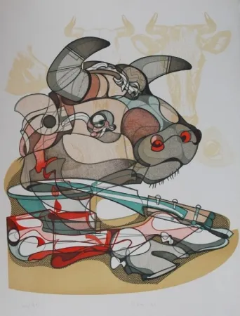 Lithografie Bodini - Senza titolo