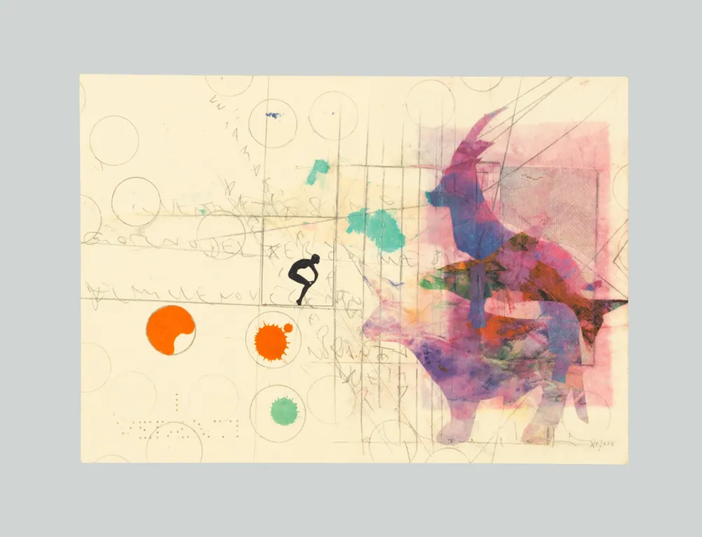 Lithografie Boetti - Boetti A4