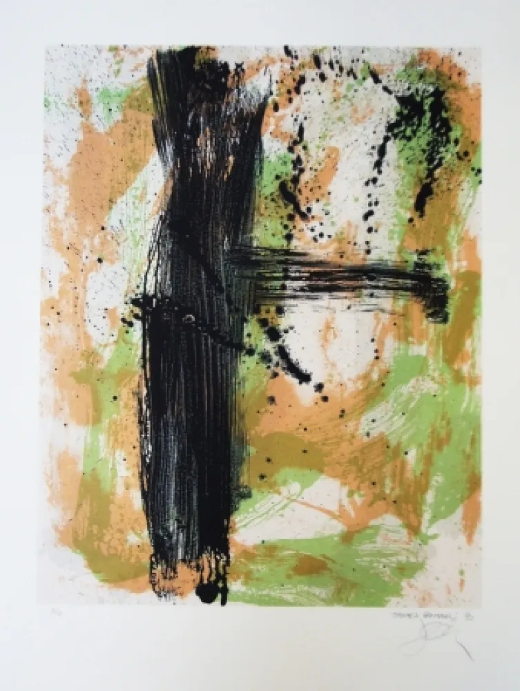 Lithografie Bohary - Summer fall