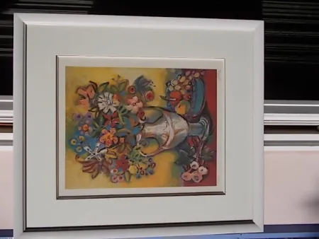 Lithografie Bolorè  - Le Bouquet