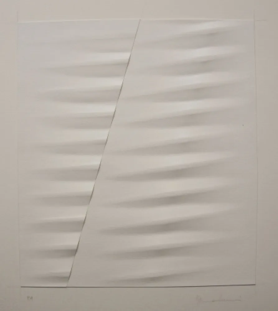 Reliëf Bonalumi - Bianco