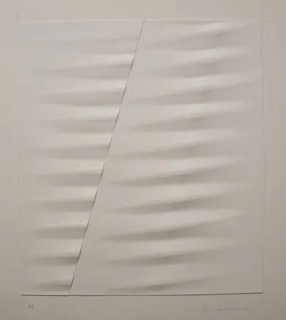 Reliëf Bonalumi - Bianco