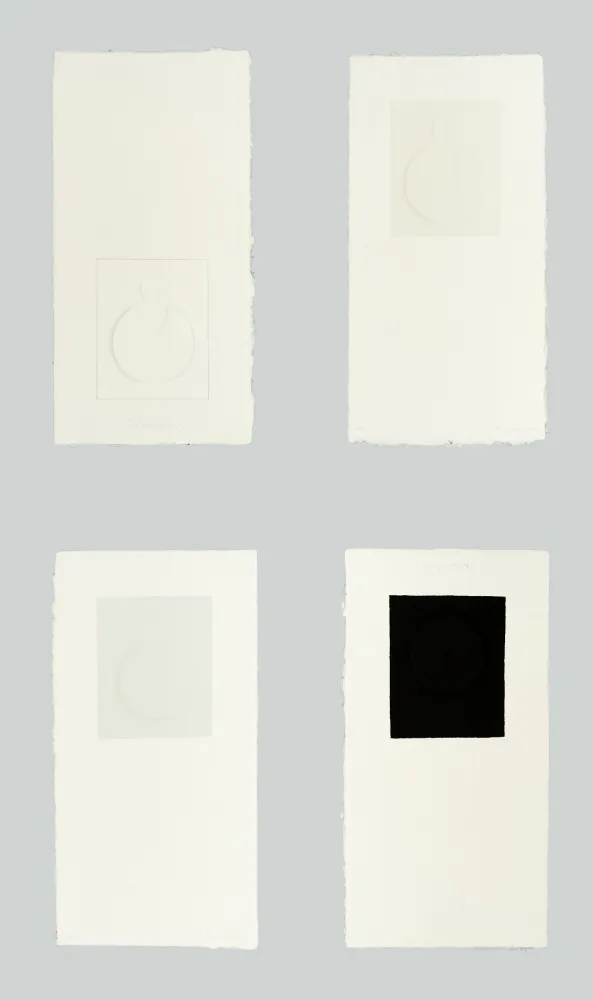 Ets En Aquatint Bonalumi - Luna celtica