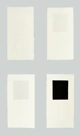 Ets En Aquatint Bonalumi - Luna celtica