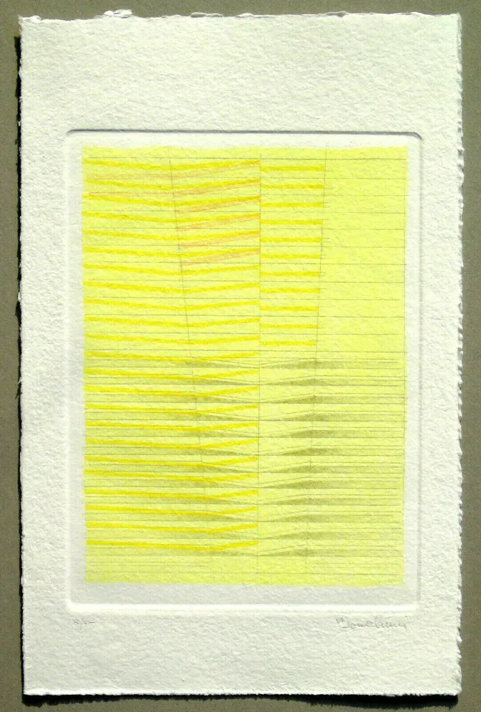 Ets En Aquatint Bonalumi - Senza titolo