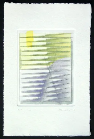 Ets En Aquatint Bonalumi - Senza titolo