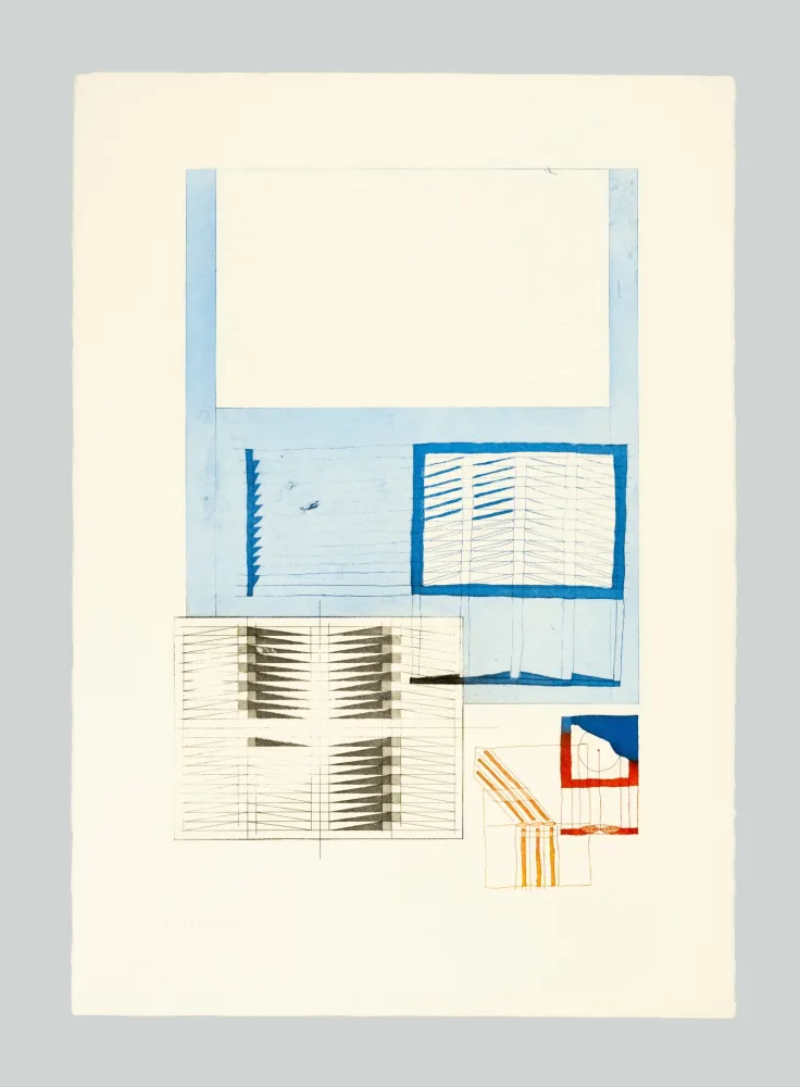 Lithografie Bonalumi - Superficie