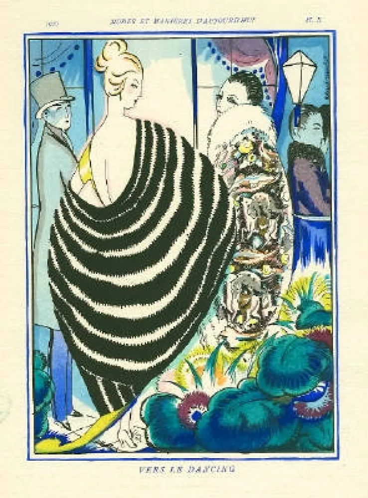 Geïllustreerd Boek Bonfils - MODES ET MANIÈRES D'AUJOURD' HUI. Neuvième Année. 1920‎