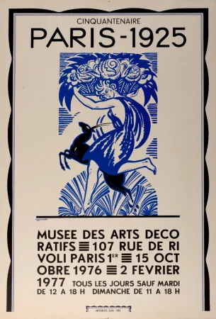 Lithografie Bonfils - Paris 1925 - Musée des Arts Décoratifs, 1976