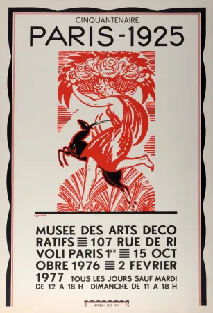 Lithografie Bonfils - Paris 1925 - Musée des Arts Décoratifs, 1976